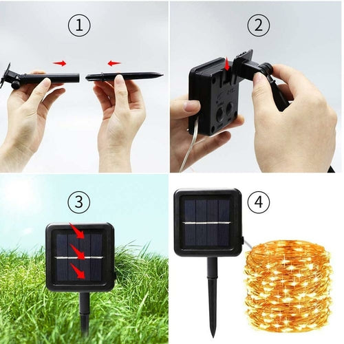 Truest Trim Solar String lights